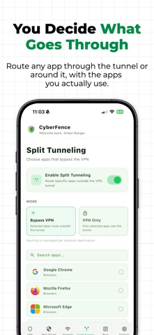 CyberFence: Secure USA VPN Screenshot 4 of 8
