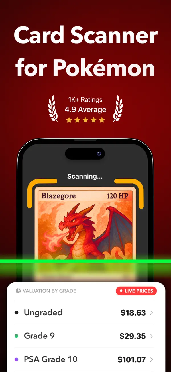 #1. Snapdex: Card Value Scanner (iOS) Ved: Broftware House Yazilim Tasarim Anonim Sirketi