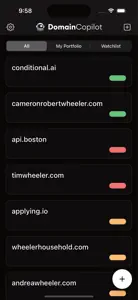 Domain Copilot screenshot #2 for iPhone