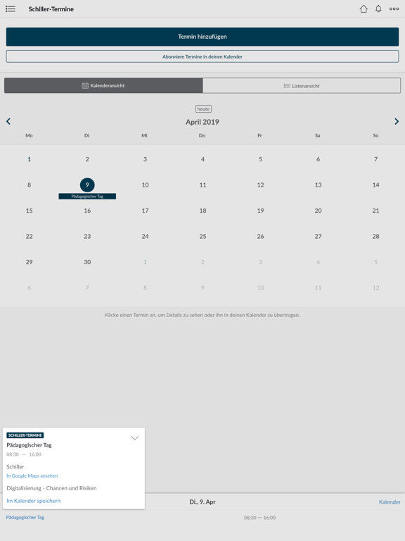 Screenshot #6 pour Schiller-Gymnasium Offenburg