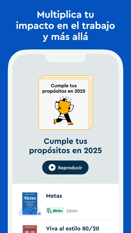 Blinkist: Resúmenes de libros screenshot 4 of 10