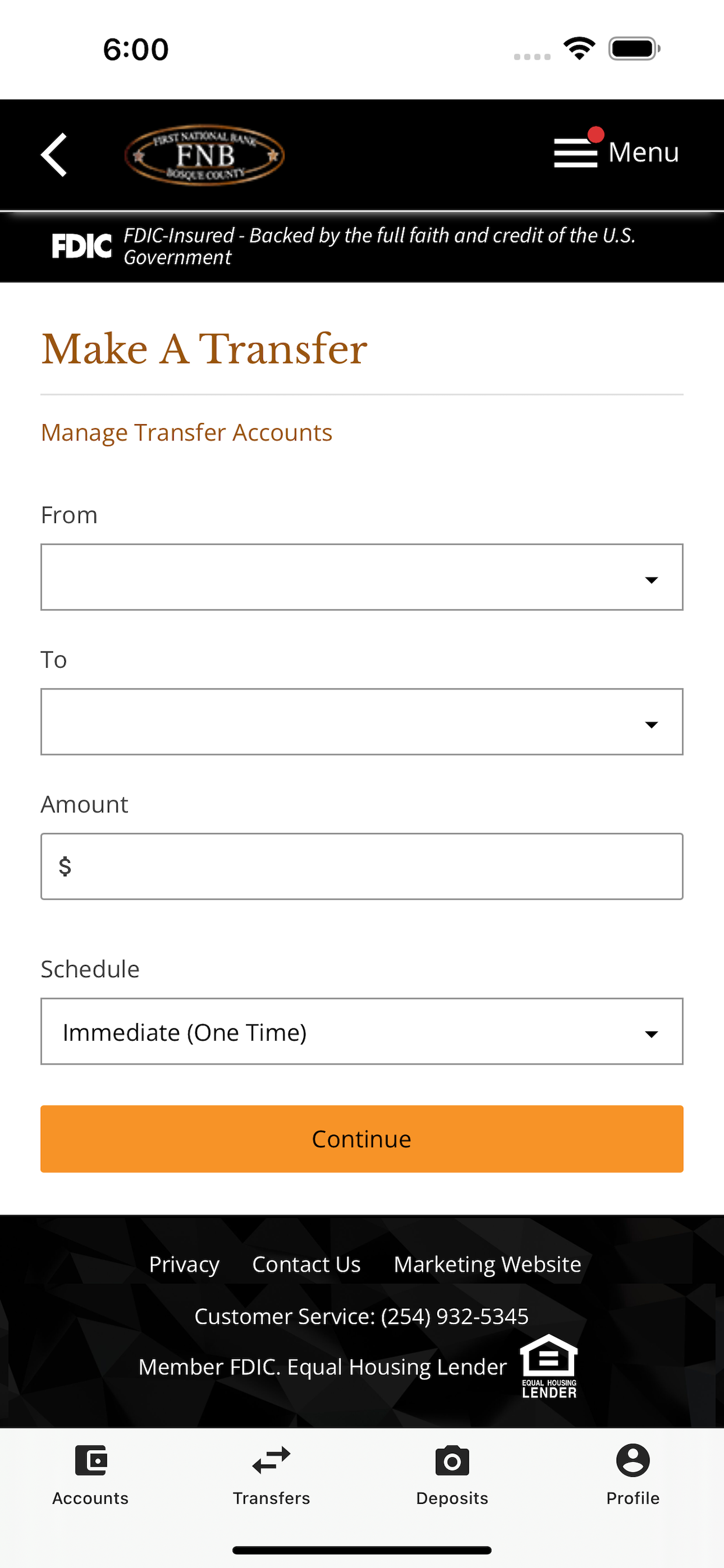 FNBBC Mobile Banking screenshot 4