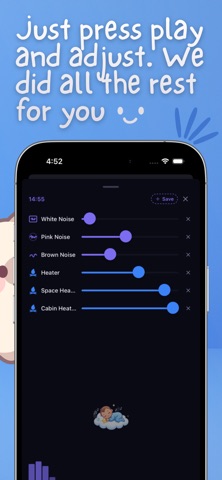 Baby Sleep - Sounds & Lullaby iPhone screenshot