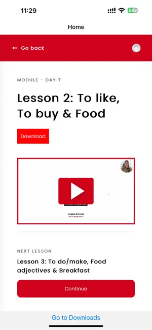 Learn Polish with Weronika screenshot 3