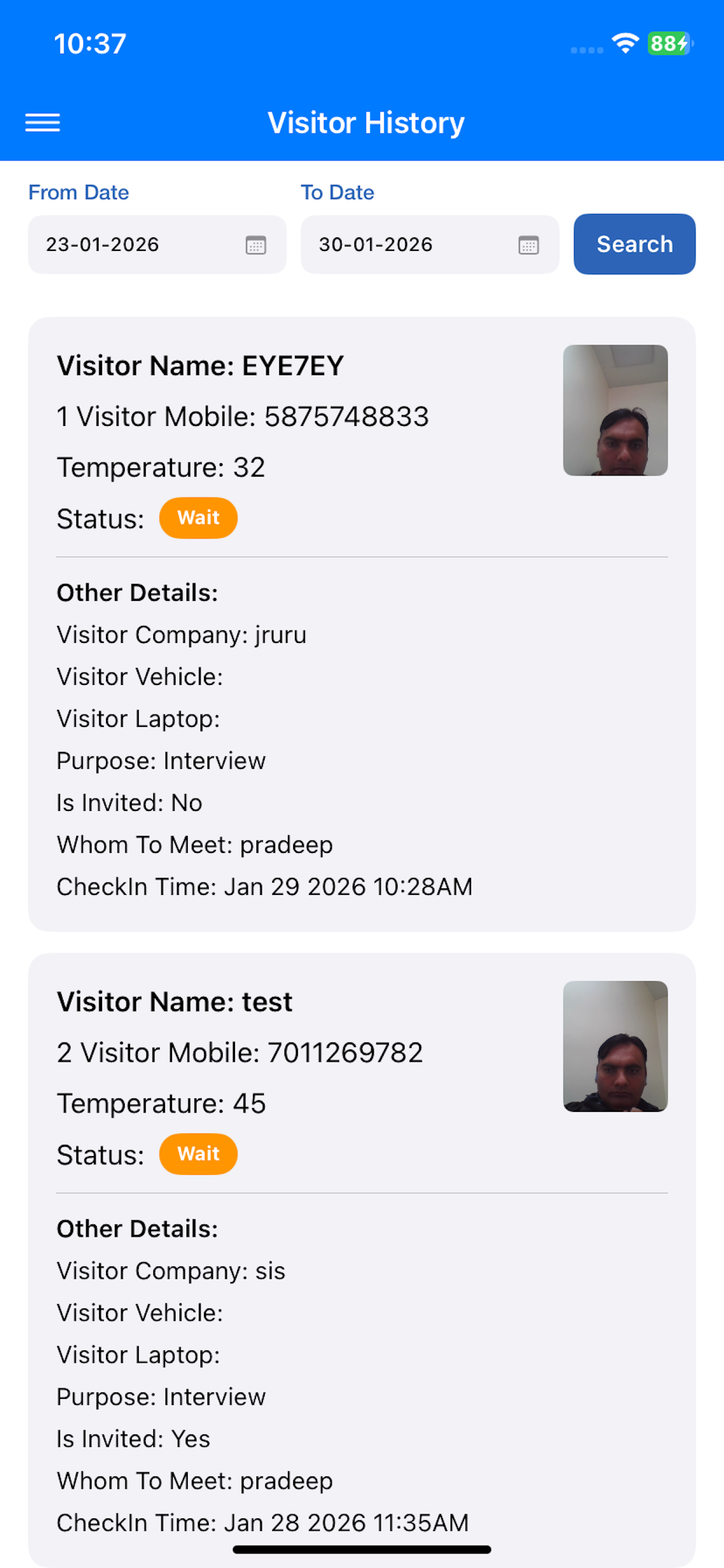 iVM360-Employee screenshot 5