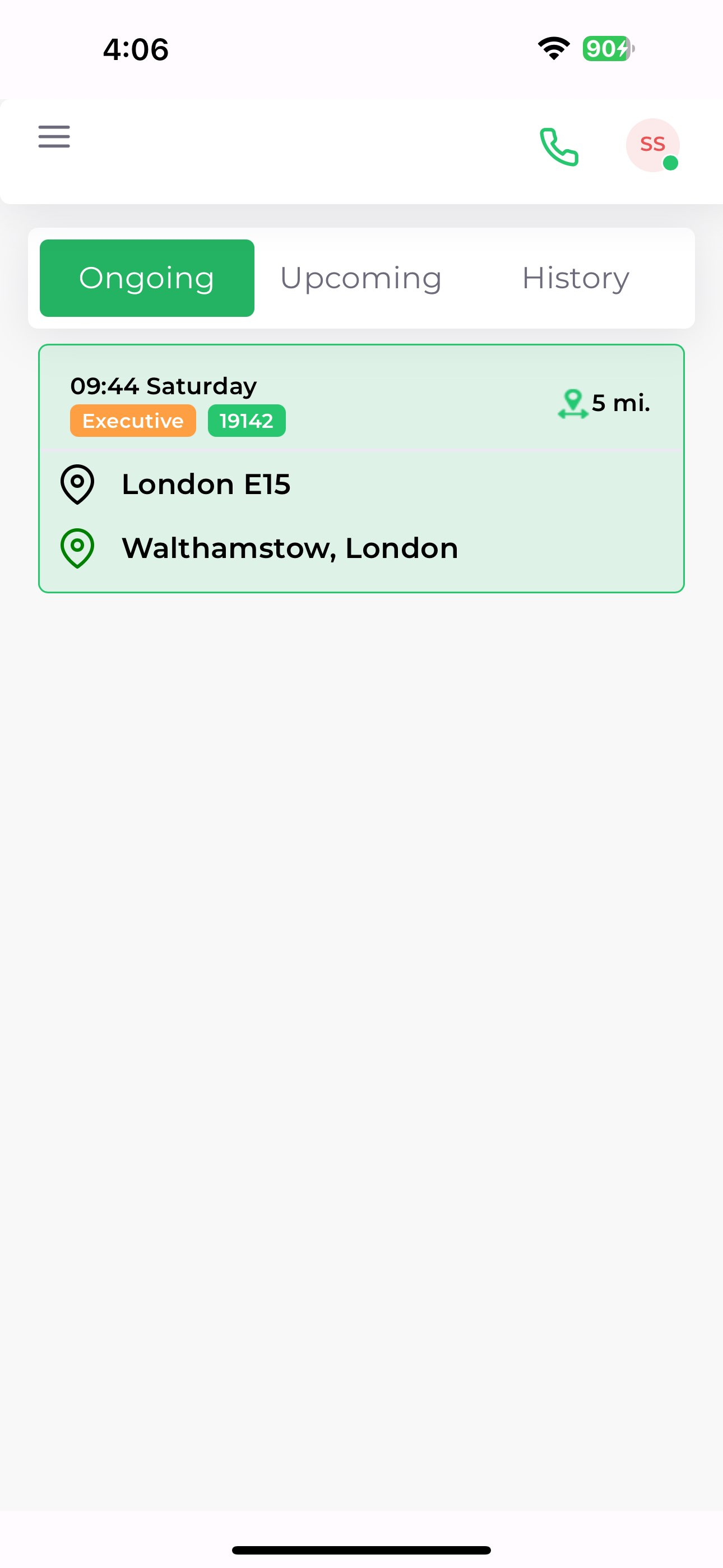 UKCB Passenger App screenshot 6