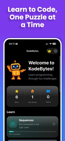 KodeBytes - Learn to Code Screenshot 1 of 4