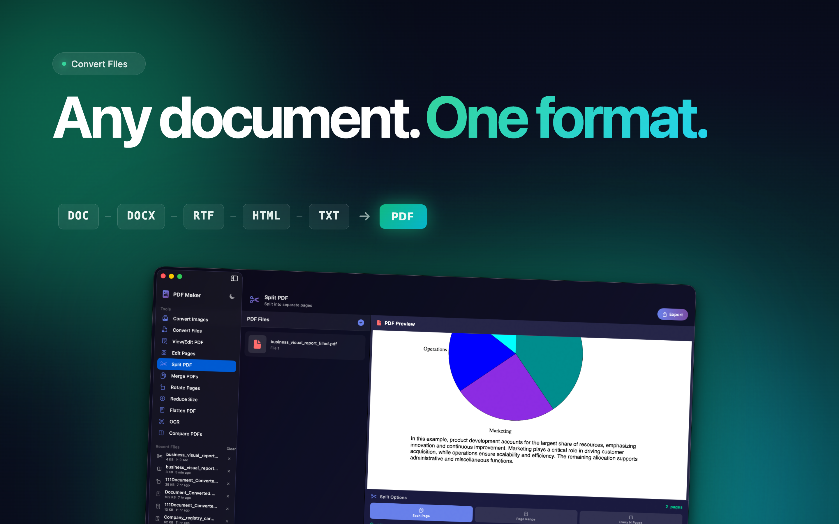PDF Maker - Convert & Scan screenshot 16