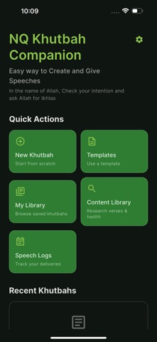 Nq Khutbah Companion screenshot