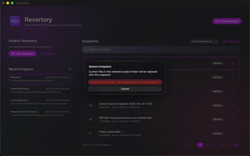 Revertory by Morgonaut screenshot