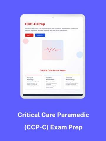 CCP-C Exam Prep: Critical Care iPad screenshot