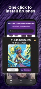 Fonts : Brushes for Procreate screenshot