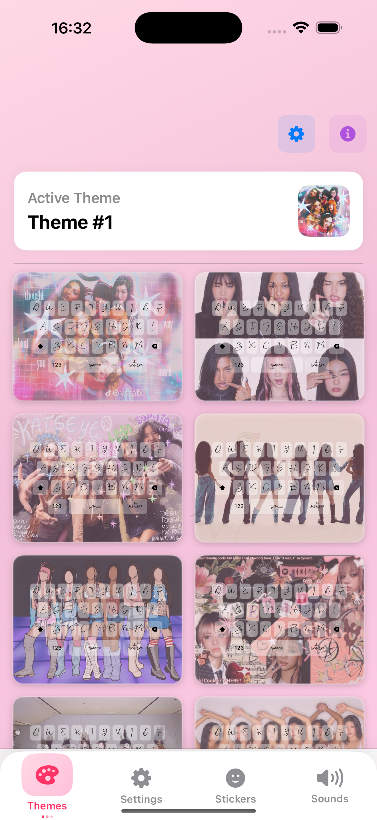 Katseye Kpop keyboard- Sticker
