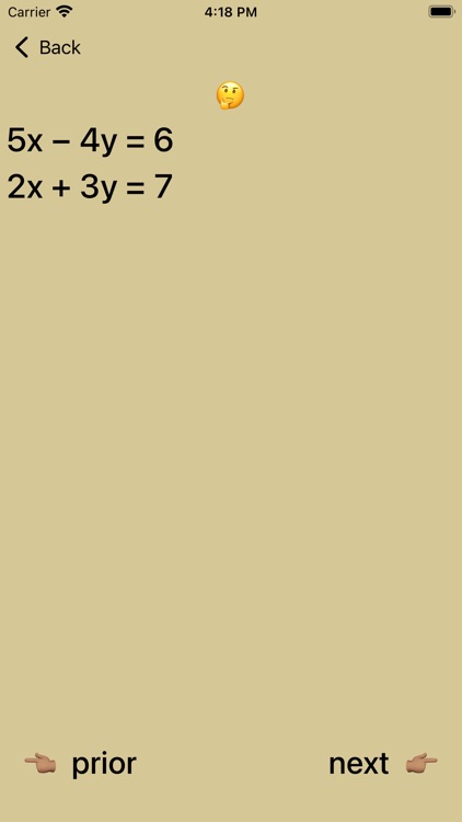 Simultaneous Linear Equations screenshot-7