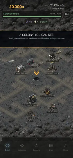 Idle Space Mining screenshot 1