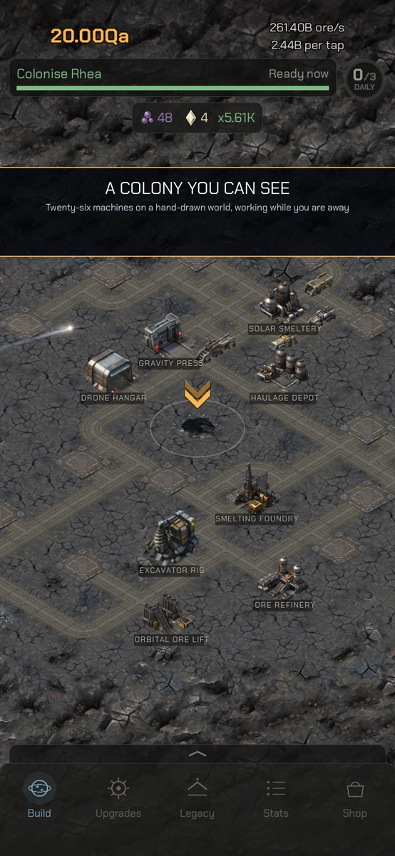 Idle Space Mining official gameplay screenshot 4