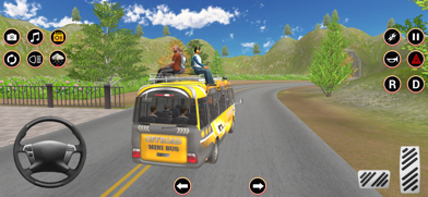 Mini Coach Simulator Bus Games Screenshot 7 of 7