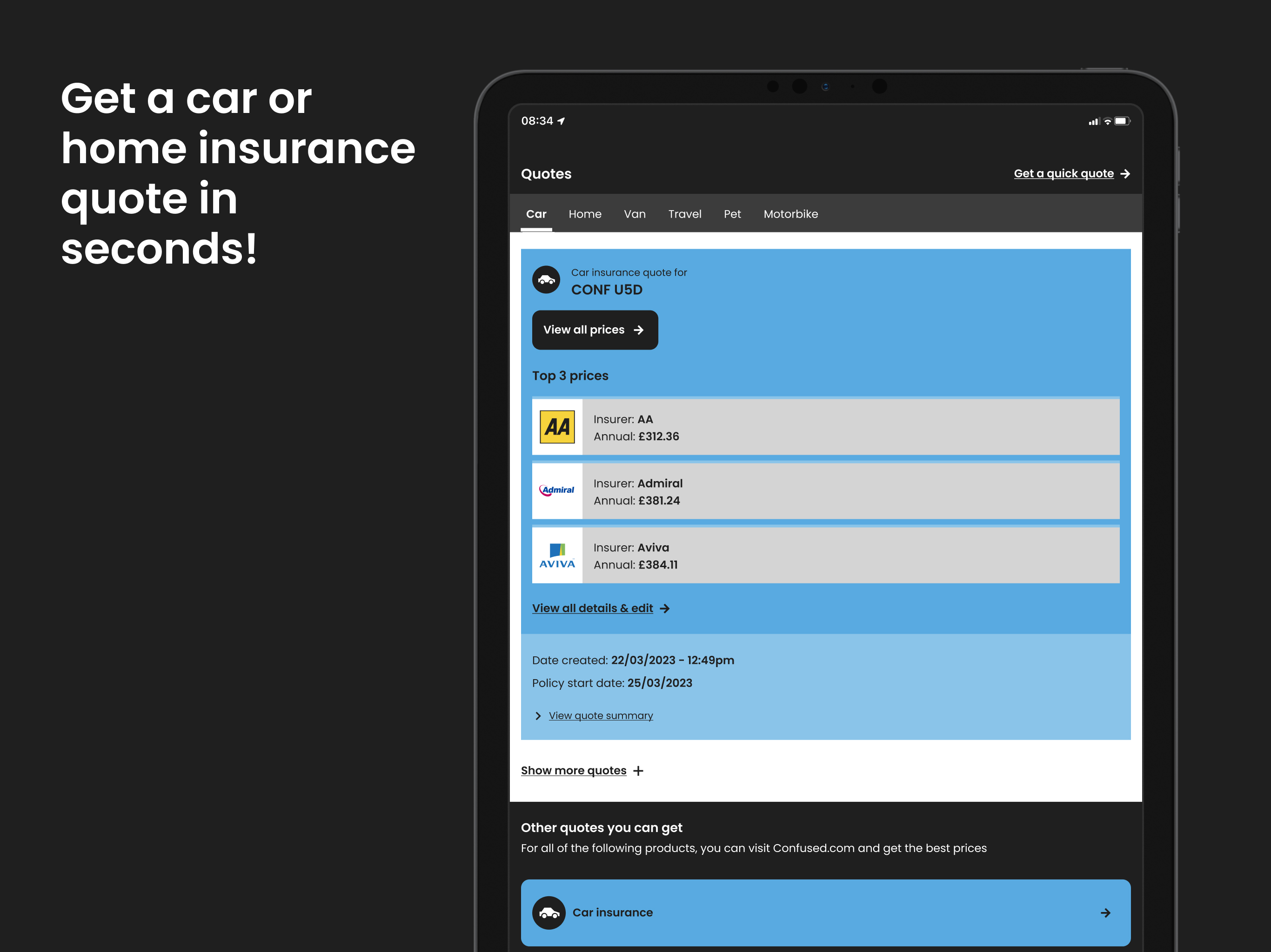Confused.com: Car Insurance