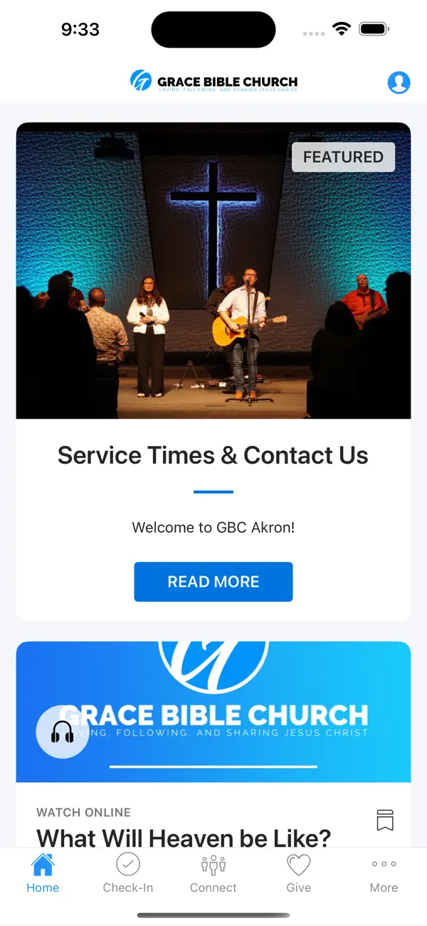 Screenshot #1 pour Grace Bible Church of Akron