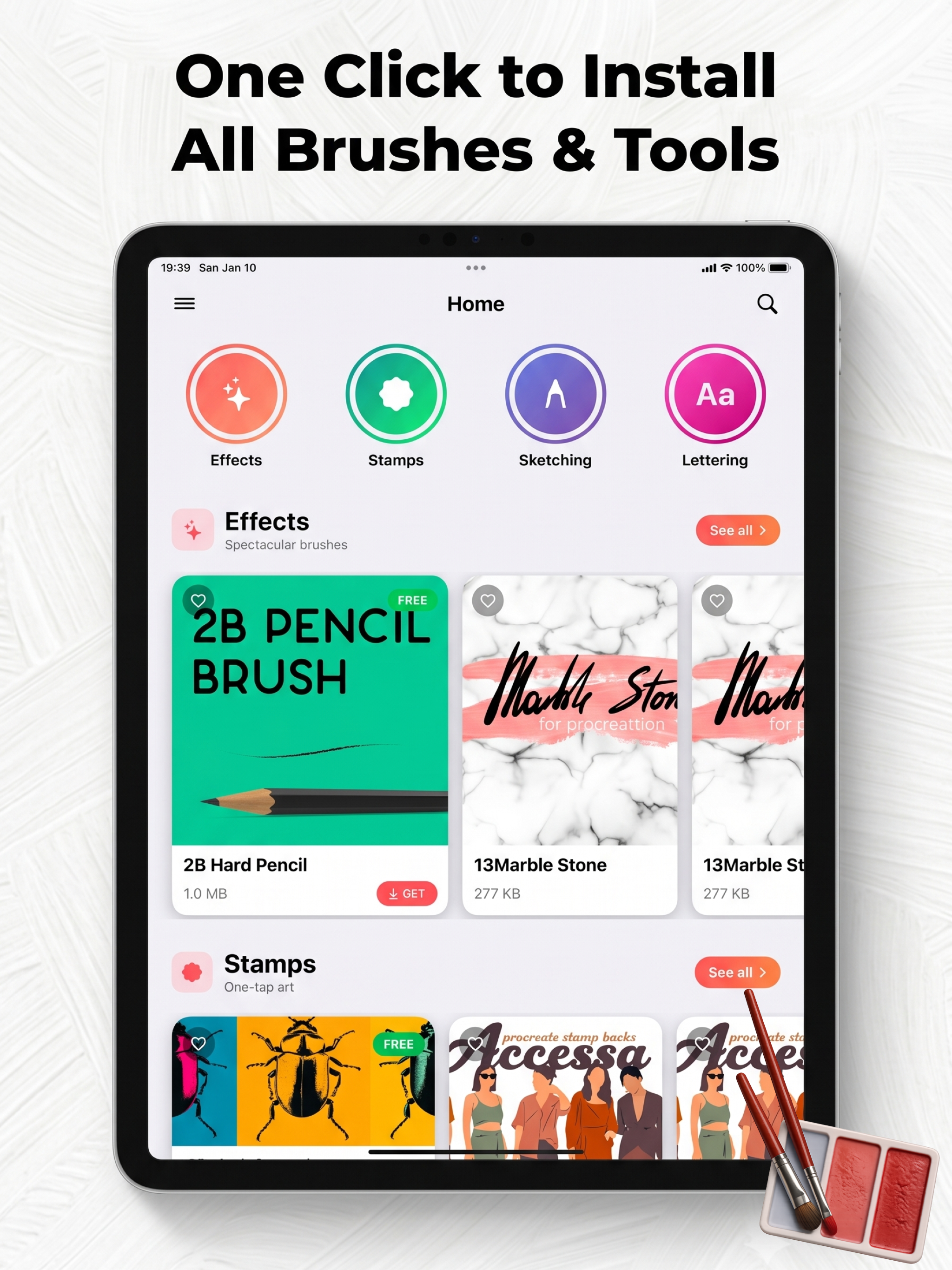 Brushes for Procreate ™