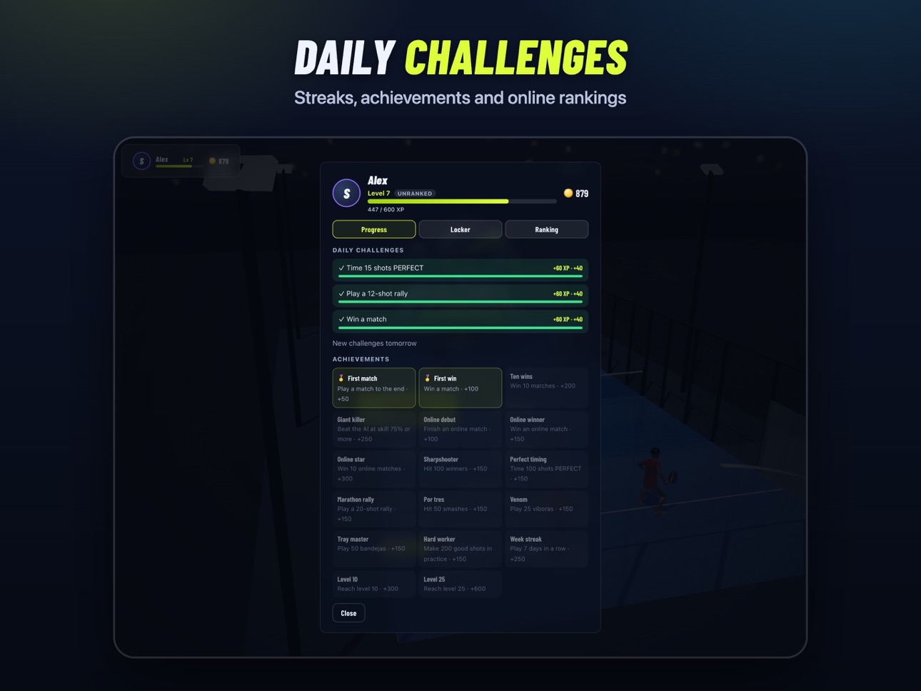 Screenshot 12 of Padel Arena: 3D Padel Game