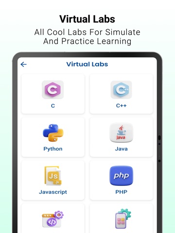 Vidhyadeep University AI App iPad screenshot