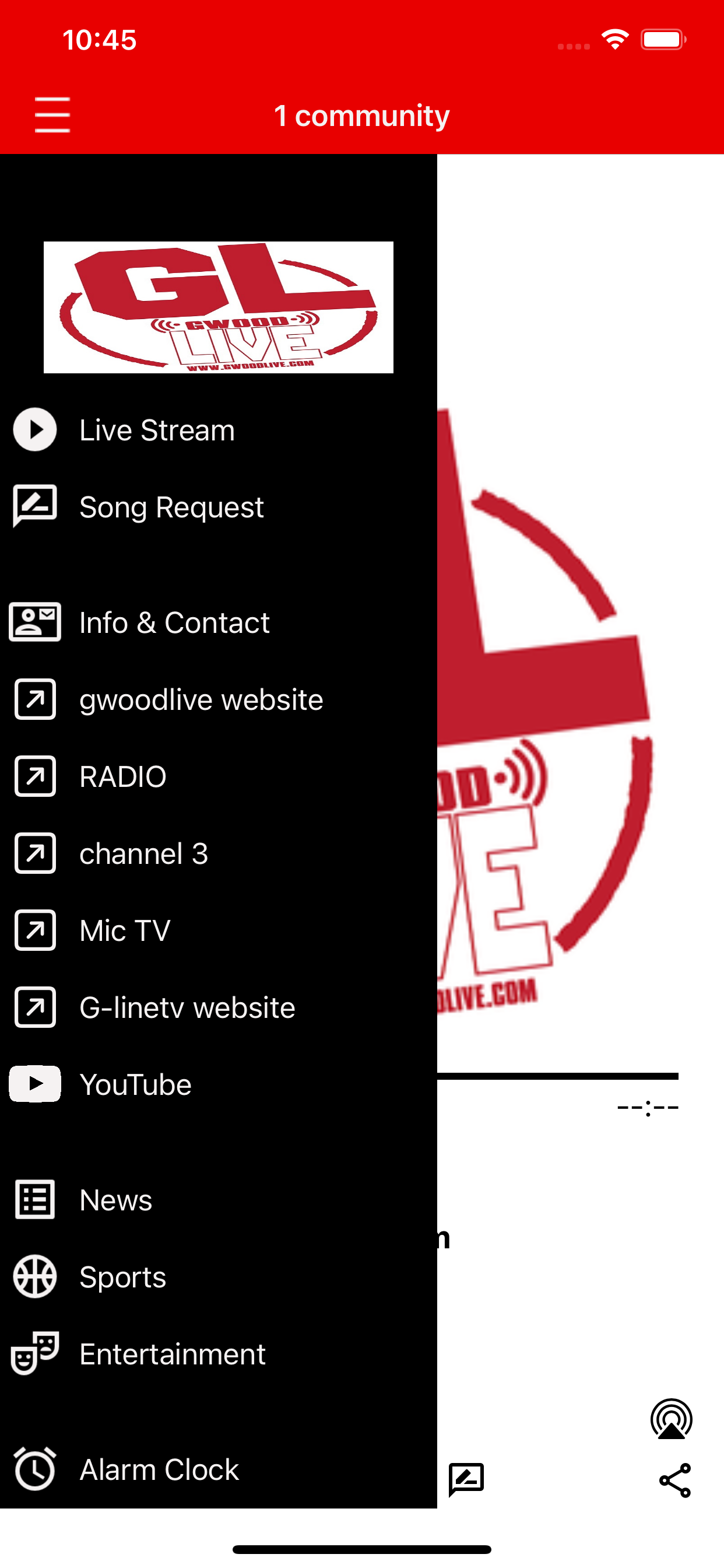 GWOODLIVE screenshot 2