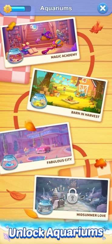 Solitaire 3D Fish screenshot 3