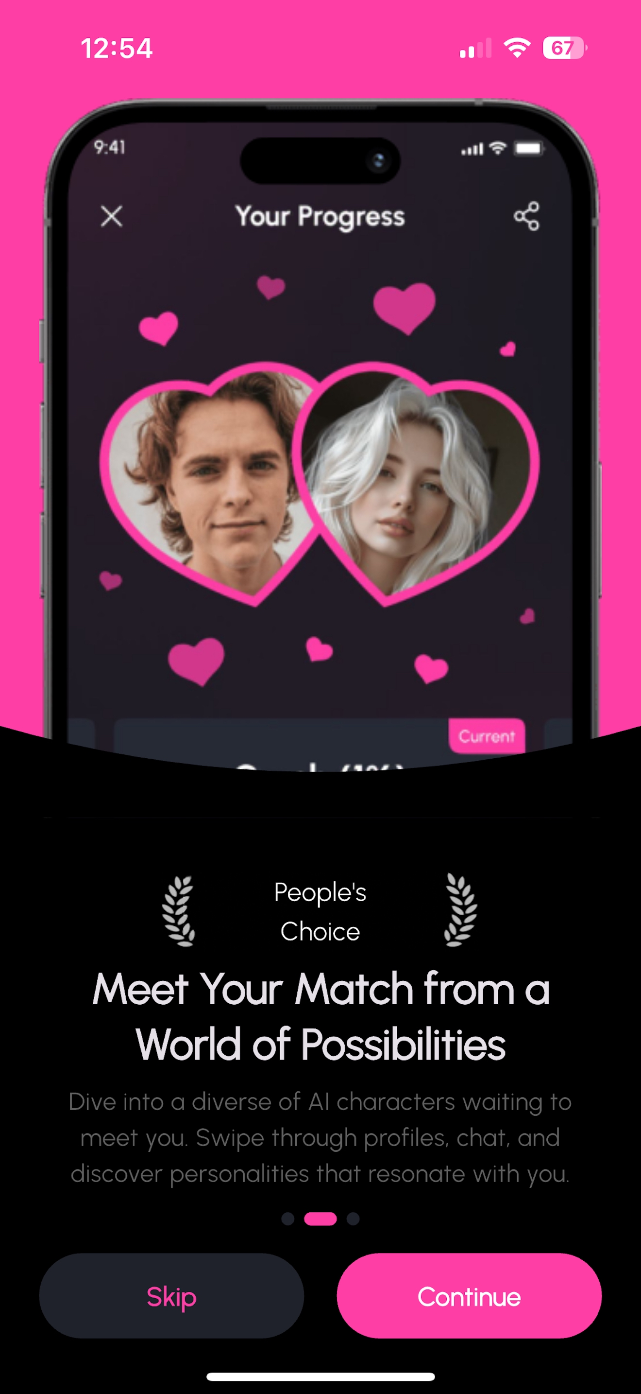 Heat. Ai Girlfriend Dating App