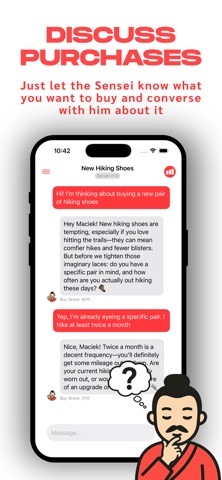 Spending Sensei: AI Budget App screenshot