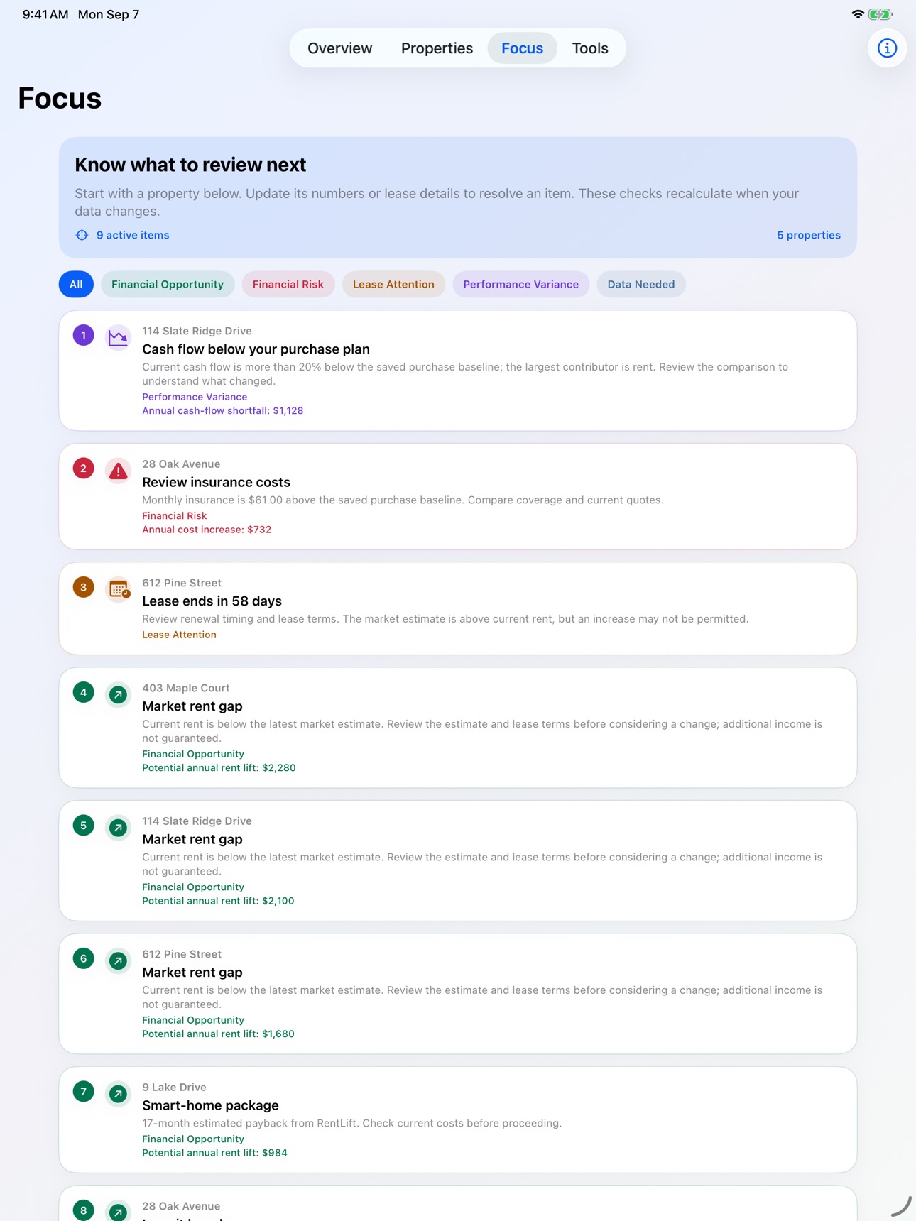 Screenshot 7 of Rental Reality: Owner Insights