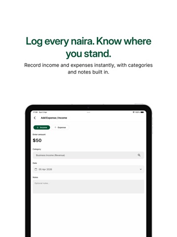 Inflo Invoice iPad screenshot