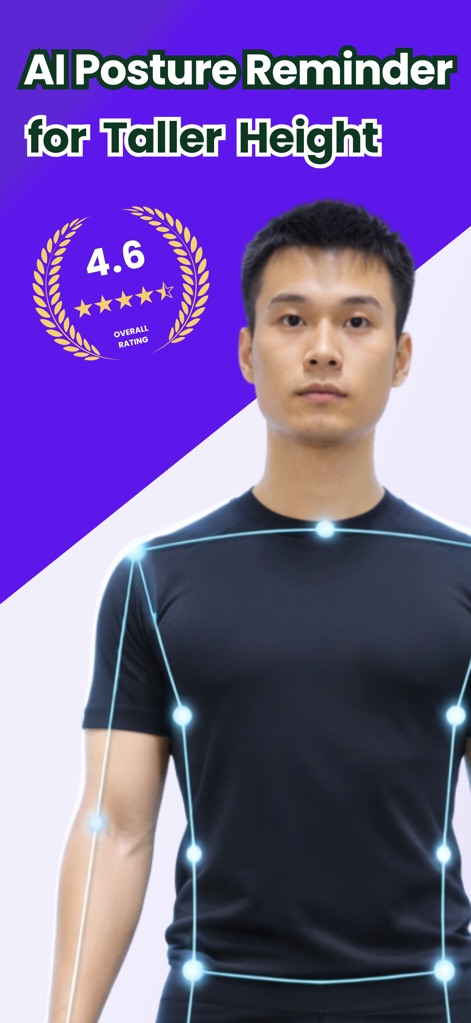 Posture AI: Reminder & Scale - Health & Fitness App | MWM
