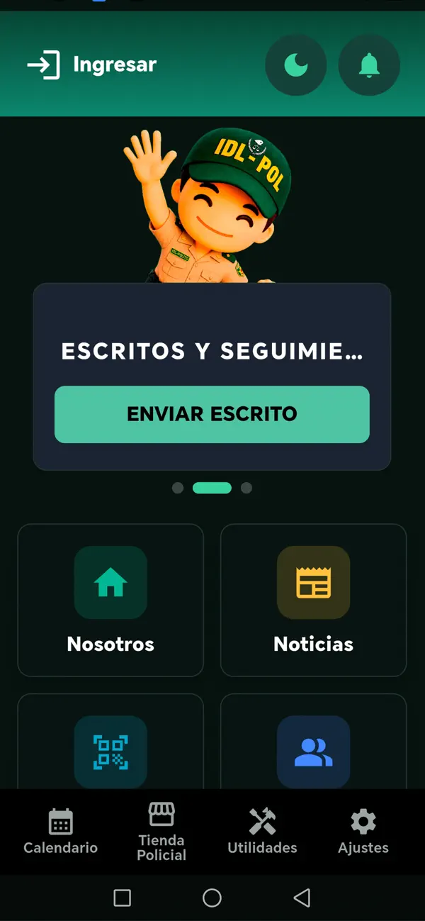 Screenshot #1 pour IDL-Pol: Herramienta Policial