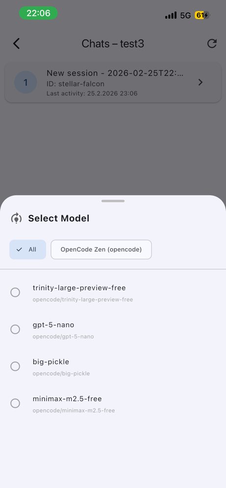 Client for OpenCode screenshot 5