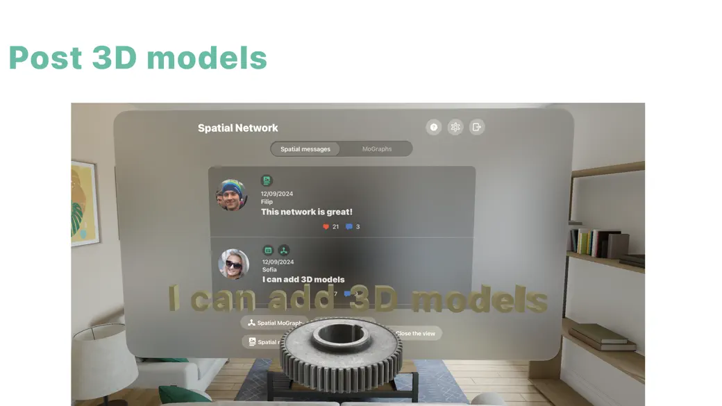 Spatial Network screenshot 2