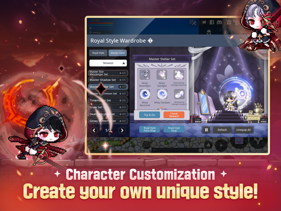 MapleStory M: Fantasy MMORPG iPad app afbeelding 5