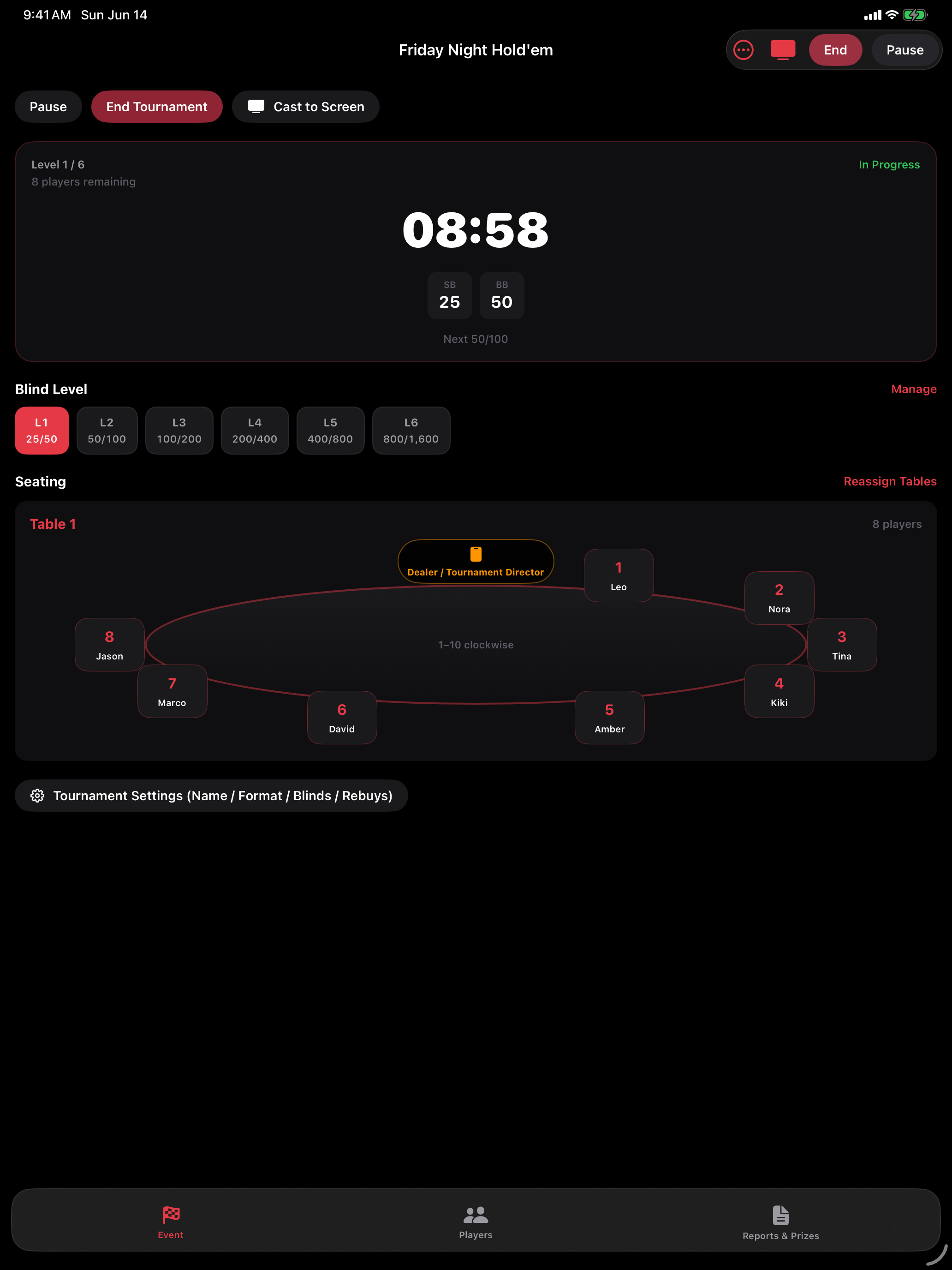 WTGB Poker Blinds Timer screenshot 12
