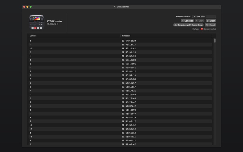 App screenshot