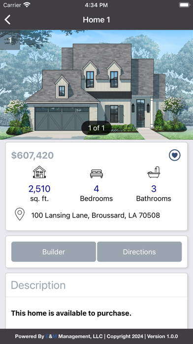AHBA Parade of Homes Screenshot