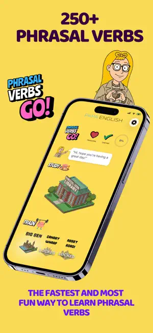 Phrasal Verbs GO: English screenshot 1