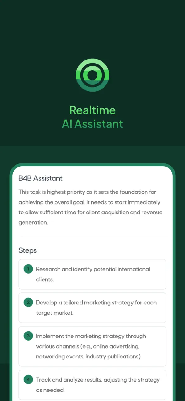 Screenshot #3 pour B4B Life App