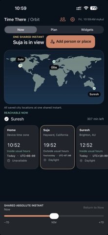 Time There: World Clock Screenshot 1 of 5