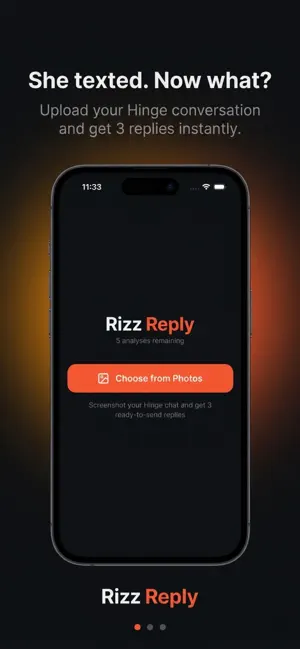 Rizz Reply screenshot 1