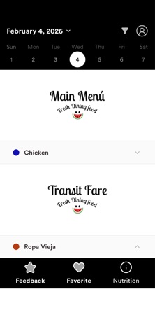 Fresh Dining Food iPhone screenshot
