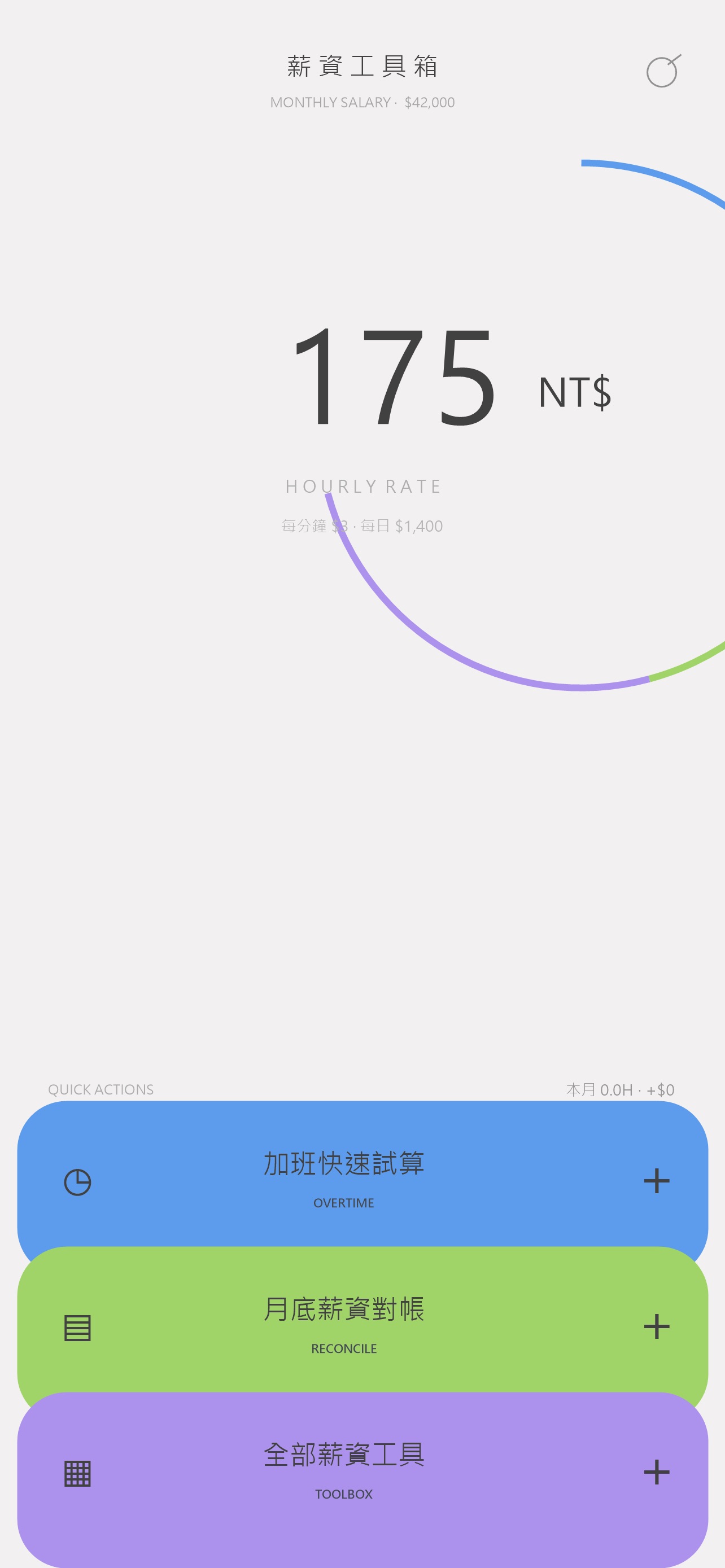 Screenshot 1 of 薪資工具箱