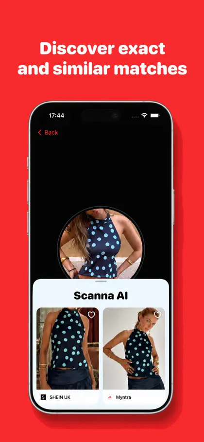 Screenshot 3 von 5 zu Scanna AI - Clothes Finder