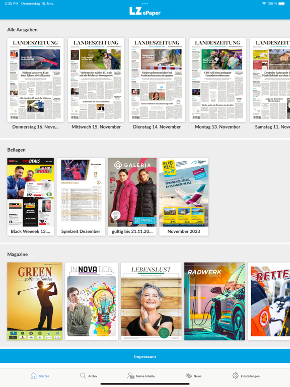 Screenshot #4 pour LZ/WA ePaper