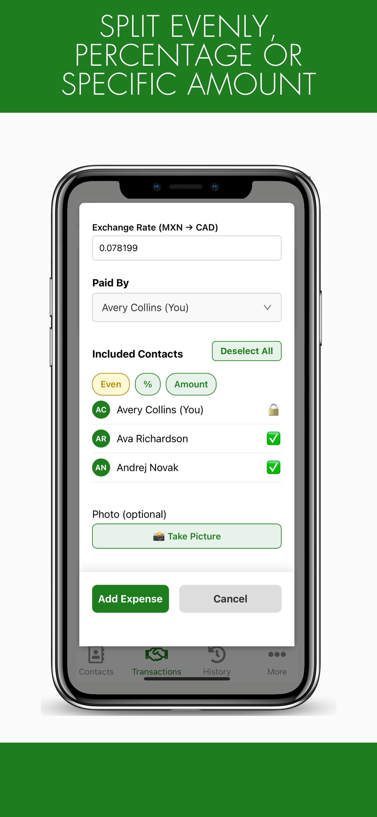 Squared Up - Expense Tracker screenshot 5