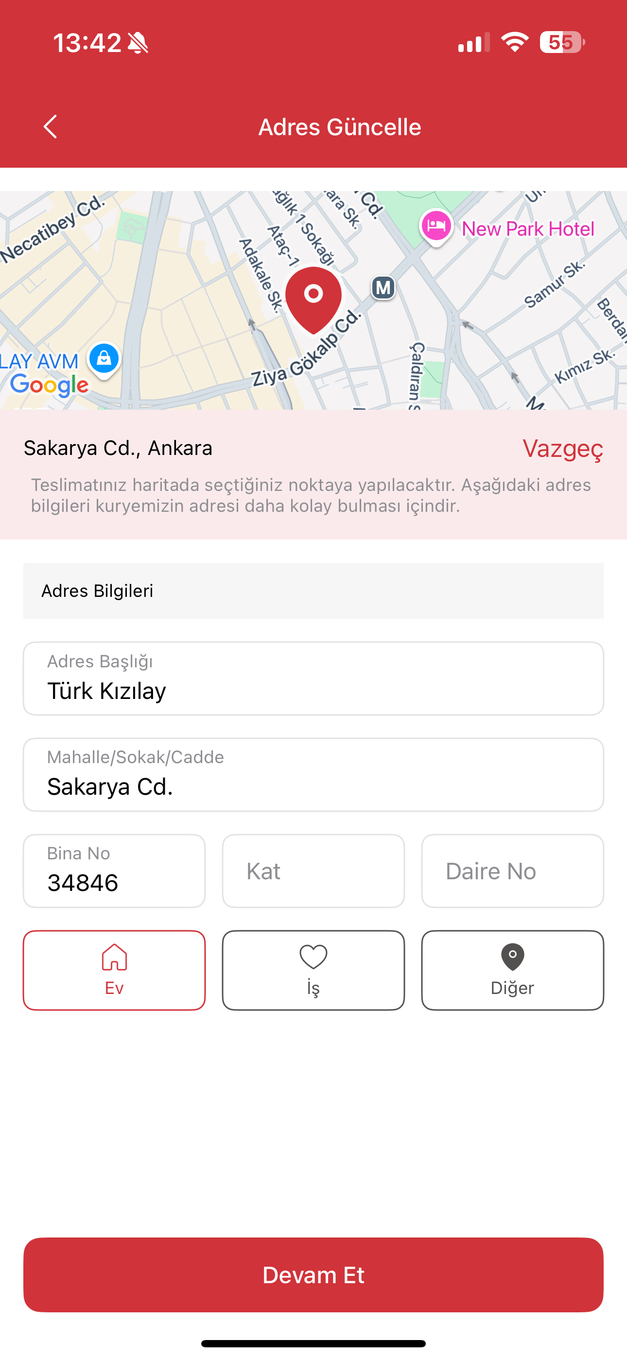 Kızılay Su